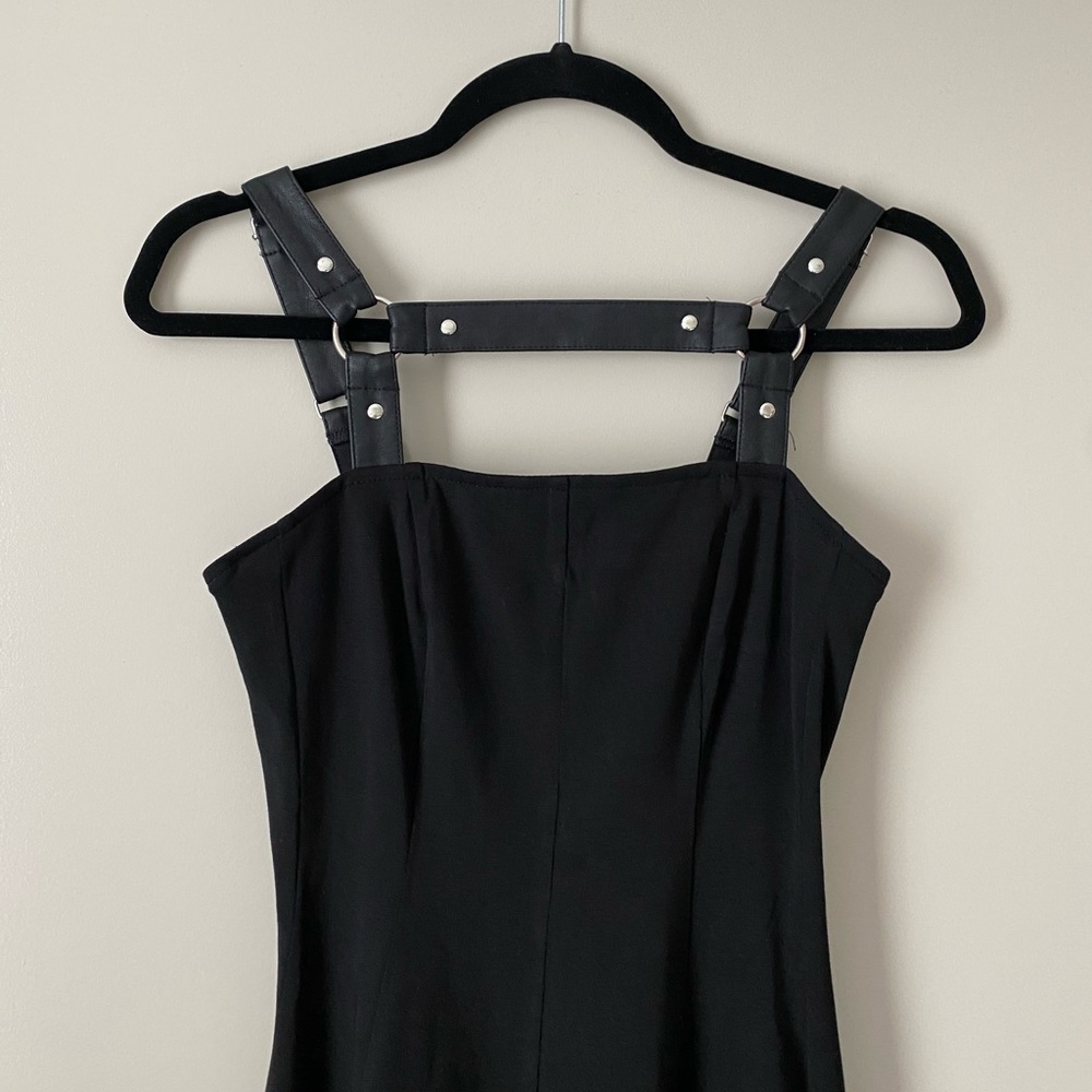 Tripp NYC black harness dress